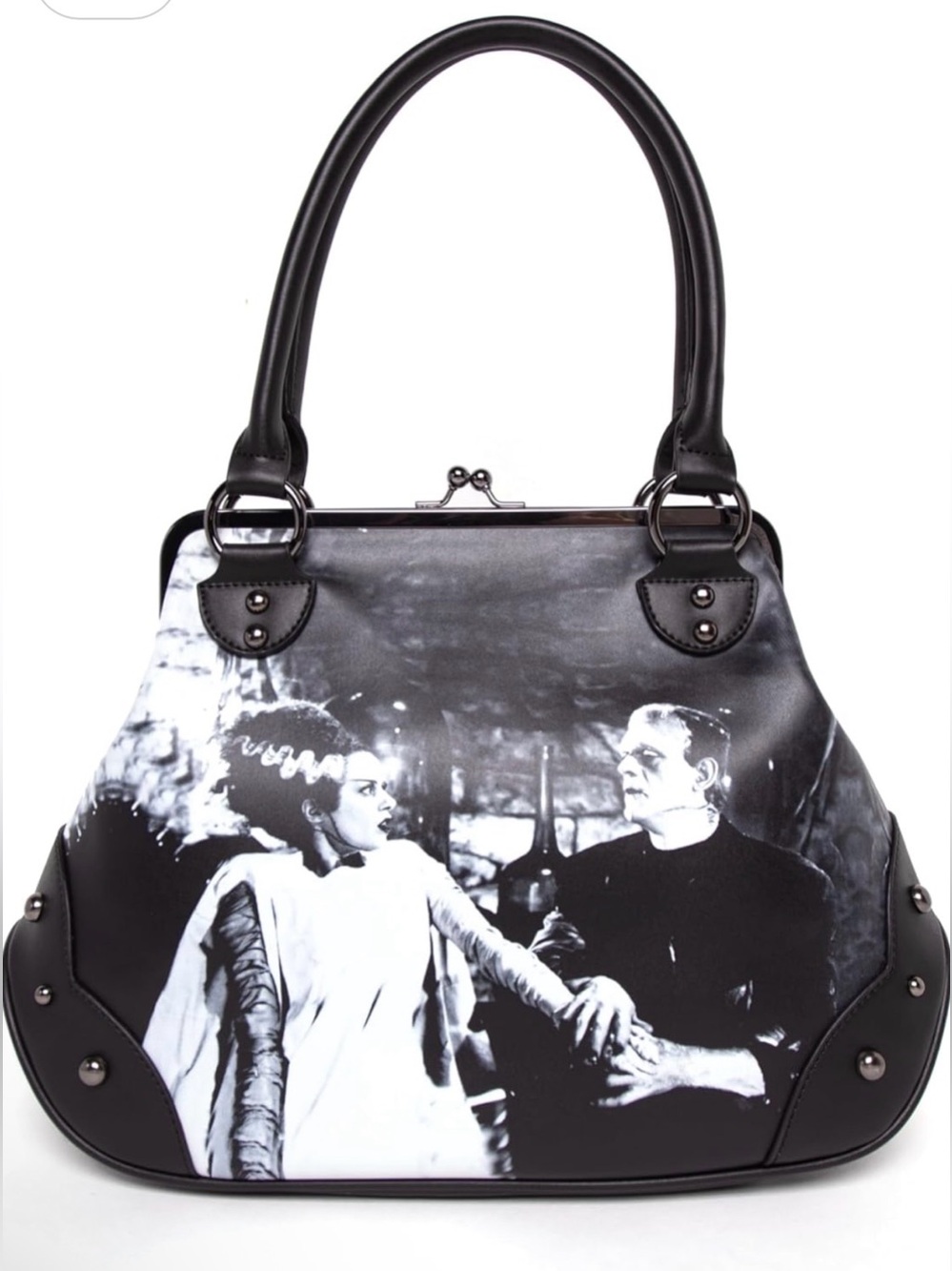 Rock Rebel Universal Monsters Bride of Frankenstein handbag w Crossbody Strap